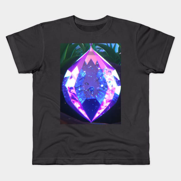 A shiny sparkly gem Kids T-Shirt by maricetak